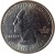 obverse of 1/4 Dollar - Alaska - Washington Quarter (2008) coin with KM# 424 from United States. Inscription: UNITED STATES OF AMERICA LIBERTY D IN GOD WE TRUST QUARTER DOLLAR
