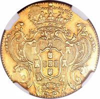 Grenada coin 66 Shilling (1798) reverse reverse of 66 Shilling (1798) coin with KM# 3 from Grenada.