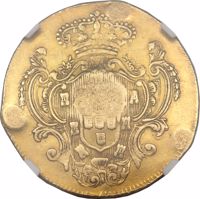 reverse of 66 Shilling (1798) coin with KM# 2 from Grenada.