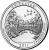 reverse of 1/4 Dollar - Chickasaw National Recreation Area, Oklahoma - Washington Quarter (2011) coin with KM# 498 from United States. Inscription: CHICKASAW OKLAHOMA	2011	E PLURIBUS UNUM