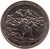 reverse of 1/4 Dollar - Denali National Park and Preserve, Alaska - Washington Quarter (2012) coin with KM# 523 from United States. Inscription: DENALI ALASKA 2012 E PLURIBUS UNUM