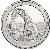 reverse of 1/4 Dollar - Arches National Park, Utah - Washington Quarter (2014) coin with KM# 568 from United States. Inscription: ARCHES, UTAH, 2014 E PLURIBUS UNUM