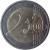 reverse of 2 Euro - Giuseppe Verdi (2013) coin with KM# 357 from Italy. Inscription: 2 EURO LL