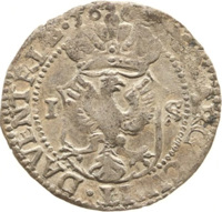 Dutch Republic coin 1 Stuiver (1663) obverse obverse of 1 Stuiver (1663) coin from Dutch Republic. Inscription: 1663 1 S