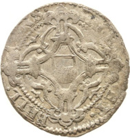 Dutch Republic coin 1 Stuiver (1663) reverse reverse of 1 Stuiver (1663) coin from Dutch Republic.