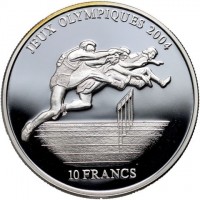 JEUX OLYMPIQUES 200410 FRANCS.