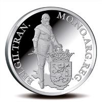 Netherlands coin 1 Ducat - Beatrix - Overijssel - Silver Bullion (2013) reverse reverse of 1 Ducat - Beatrix - Overijssel - Silver Bullion (2013) coin with KM# 331 from Netherlands. Inscription: MO. NO. ARG. REG. BELG GII. TRAN.
