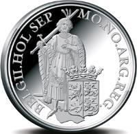 Netherlands coin 1 Ducat - Beatrix - North Holland - Silver Bullion (2011) reverse reverse of 1 Ducat - Beatrix - North Holland - Silver Bullion (2011) coin with KM# 306 from Netherlands. Inscription: MO. NO. REG. BELG GII. TRAN.