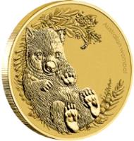Australia coin 1 Dollar - Elizabeth II - Wombat - 4'th Portrait (2013) reverse reverse of 1 Dollar - Elizabeth II - Wombat - 4'th Portrait (2013) coin with KM# 2059 from Australia. Inscription: Australian Wombat P EM