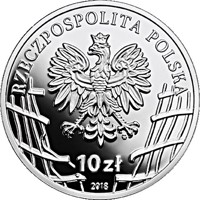 obverse of 10 Złotych - Hieronim Dekutowski 