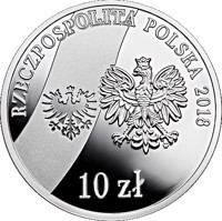 Poland coin 10 Złotych - 100th Anniversary of the Outbreak of the Wielkopolskie Uprising (2018) obverse obverse of 10 Złotych - 100th Anniversary of the Outbreak of the Wielkopolskie Uprising (2018) coin from Poland. Inscription: RZECZPOSPOLITA POLSKA 2018 mw 10 zł