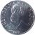 obverse of 5 Lire (1972) coin with KM# 16 from San Marino. Inscription: REPUBBLICA DI SAN MARINO 1972