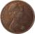 obverse of 2 Cents - Elizabeth II (1966 - 1984) coin with KM# 63 from Australia. Inscription: ELIZABETH II AUSTRALIA 1966