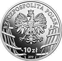Poland coin 10 Złotych - Stanisław Kasznica obverse of 10 Złotych - Stanisław Kasznica