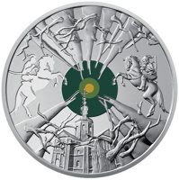 Ukraine coin 5 Hryven - Cold Yar (2019) reverse reverse of 5 Hryven - Cold Yar (2019) coin from Ukraine.