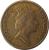 obverse of 2 Dollars - Elizabeth II - 3'rd Portrait (1988 - 1998) coin with KM# 101 from Australia. Inscription: ELIZABETH II AUSTRALIA 1992 RDM