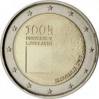 100 LET. UNIVERZE V. LJUBLJANI. SLOVENIJA 2019.