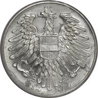 Austria coin 5 Schilling (1952 - 1957) obverse obverse of 5 Schilling (1952 - 1957) coin with KM# 2879 from Austria. Inscription: 19 52