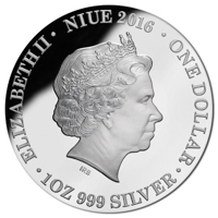 obverse of 1 Dollar - Elizabeth II - Search Results Web results HMAS Sydney II 75th Anniversary (2016) coin from Niue. Inscription: ELIZABETH II · NIUE 2016 · ONE DOLLAR IRB · 1OZ 999 SILVER ·