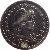Brazil coin 20 Réis (1918 - 1935) reverse reverse of 20 Réis (1918 - 1935) coin with KM# 516 from Brazil.