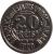 obverse of 20 Réis (1918 - 1935) coin with KM# 516 from Brazil. Inscription: REPUBLICA DOS ESTADOS UNIDOS DO BRASIL 20 RÉIS 1920
