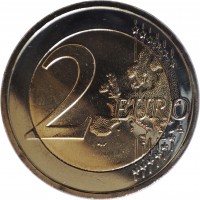 Estonia coin 2 Euro - The Estonian national animal: the wolf (2021) reverse reverse of 2 Euro - The Estonian national animal: the wolf (2021) coin from Estonia. Inscription: 2 EURO LL