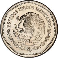 Mexico coin 5 Pesos (1980 - 1985) obverse obverse of 5 Pesos (1980 - 1985) coin with KM# 485 from Mexico. Inscription: ESTADOS UNIDOS MEXICANOS