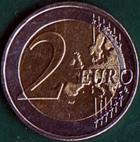 Cyprus coin 2 Euro - 30 Years of the Cyprus Institute of Neurology & Genetics (2020) reverse reverse of 2 Euro - 30 Years of the Cyprus Institute of Neurology & Genetics (2020) coin from Cyprus. Inscription: 2 EURO LL