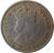 obverse of 50 Mils - Elizabeth II - 1'st Portrait (1955) coin with KM# 36 from Cyprus. Inscription: QUEEN ELIZABETH THE SECOND