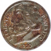 F# 51.1A BEETHOVEN. BONN 1770. 1920.