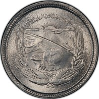 Aluminium coin  Egypt  KM# A424