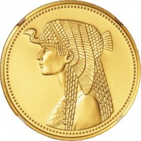 Gold coin  Egypt  KM# 562