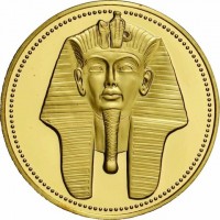 Gold coin  Egypt  KM# 591
