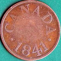 Copper. coin  Canadian provinces