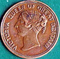 Bronze. coin United Kingdom Bronze. coin United Kingdom