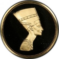 Gold coin  Egypt  KM# 550
