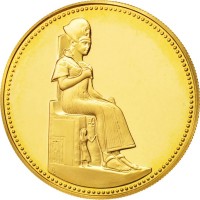 Gold coin  Egypt  KM# 921