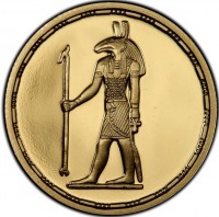 Gold coin Egypt KM# 782 Gold coin Egypt KM# 782