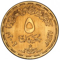 Gold coin Egypt KM# A961 Gold coin Egypt KM# A961