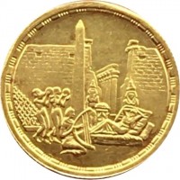 Gold coin Egypt KM# 612 Gold coin Egypt KM# 612