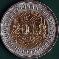 Bimetallic. coin Zimbabwe Bimetallic. coin Zimbabwe