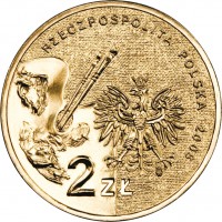 Poland coin 2 Złote - Aleksander Gierymski (2006) obverse obverse of 2 Złote - Aleksander Gierymski (2006) coin with Y# 575 from Poland. Inscription: RZECZPOSPOLITA POLSKA 2006 2 zł