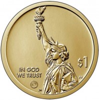 Manganese-Brass coin United States KM# 718 Manganese-Brass coin United States KM# 718