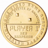 Manganese-Brass coin United States KM# 752 Manganese-Brass coin United States KM# 752