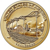 Manganese-Brass coin  United States  KM# 774