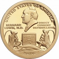 Manganese-Brass coin  United States  KM# 797