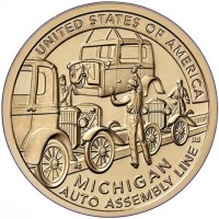 Manganese-Brass coin United States KM# 818 Manganese-Brass coin United States KM# 818