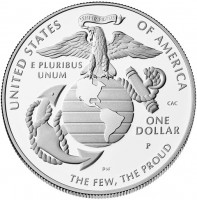 Silver coin United States KM# 815 Silver coin United States KM# 815