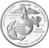 Copper clad nickel coin  United States  KM# 812