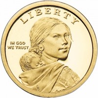 Manganese-Brass clad Copper coin United States KM# 705 Manganese-Brass clad Copper coin United States KM# 705